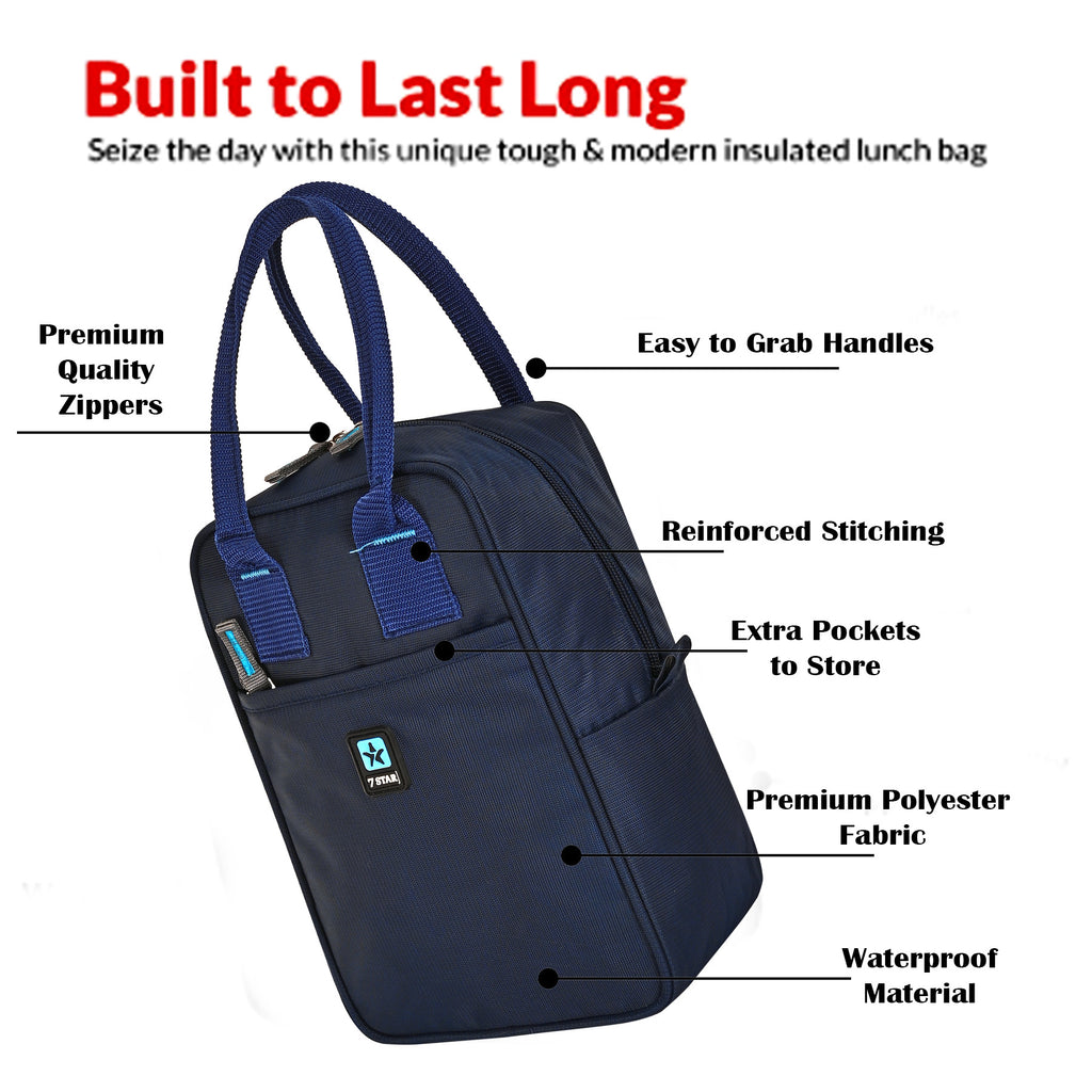 Seven Star Lunch Bag for Office and School for Men and Women